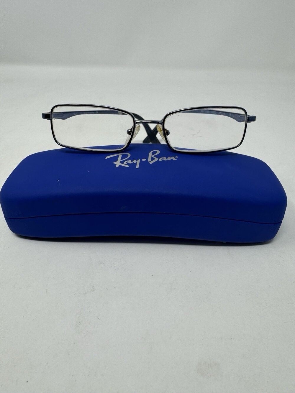 Ray Ban Eyeglasses FRAMES ONLY RB 1023 40020 47-16-125 & Blue Hardshell Case